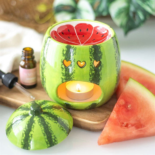 Watermelon Oil Burner and Wax Warmer - Scents & Gifts UK
