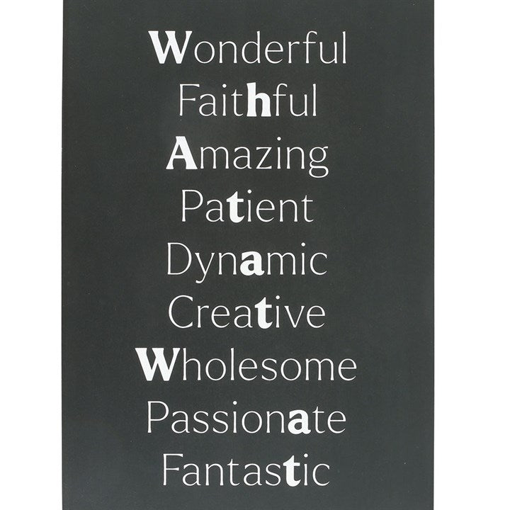 What a Tw*t Sweary Hanging Sign - Scents & Gifts UK