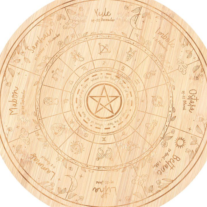 Wheel of the Year Serving Board - Scents & Gifts UK