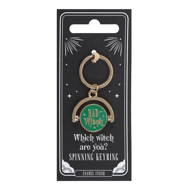 Which Witch Are You Spinning Keyring - Scents & Gifts UK