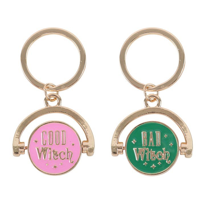 Which Witch Are You Spinning Keyring - Scents & Gifts UK