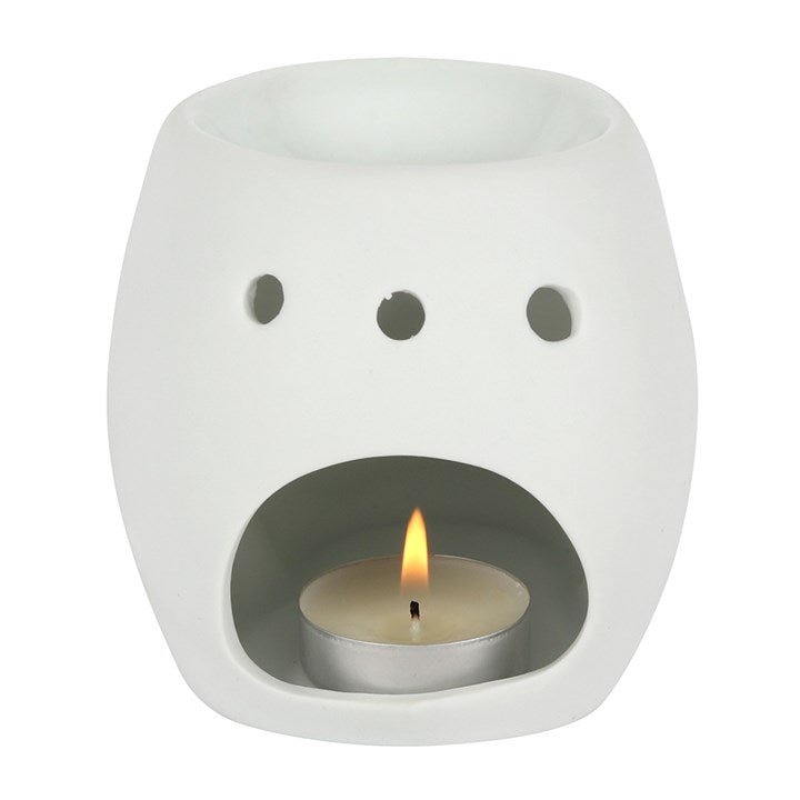 White Skull Oil Burner - Scents & Gifts UK