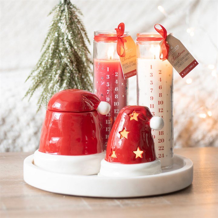 White Vanilla Advent Tube Candle - Scents & Gifts UK