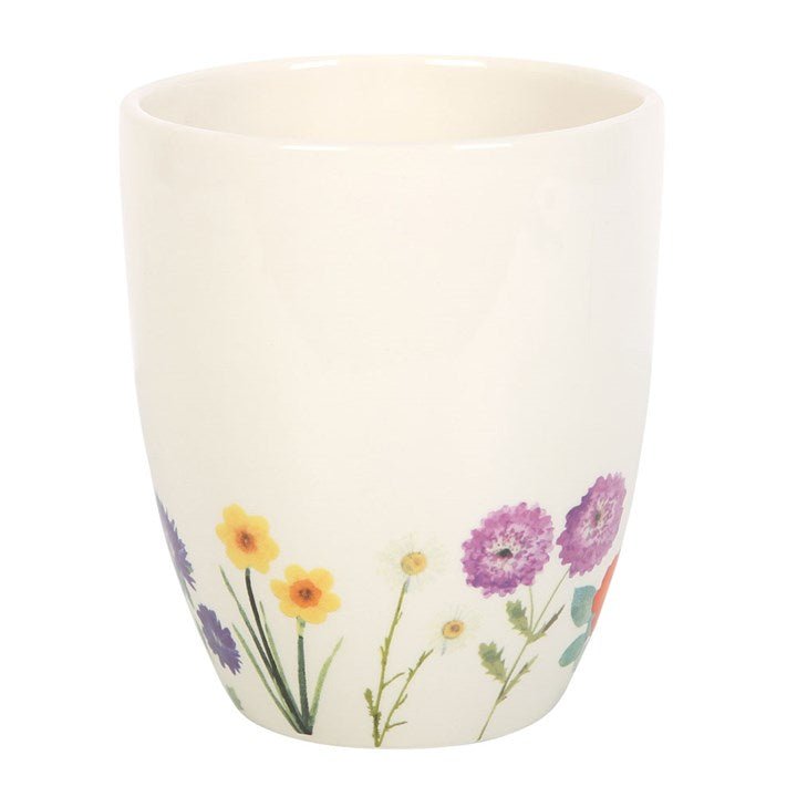 Wildflower Ceramic Plant Pot - Scents & Gifts UK