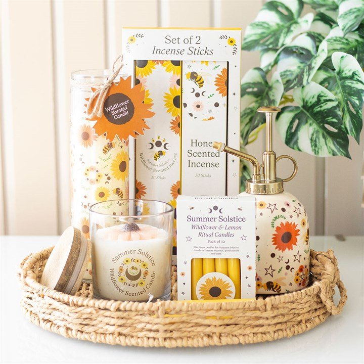Wildflower & Lemon Summer Ritual Candles - Scents & Gifts UK