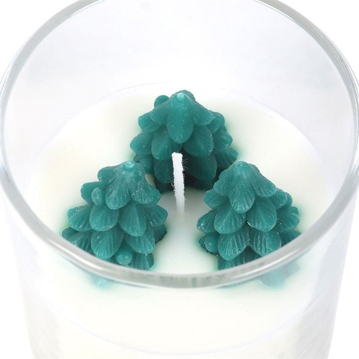 Winter Wonderland Candle with Tree Scene - Scents & Gifts UK