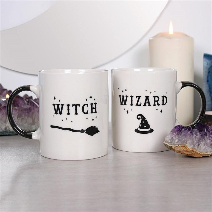 Witch and Wizard Mug Set - Scents & Gifts UK
