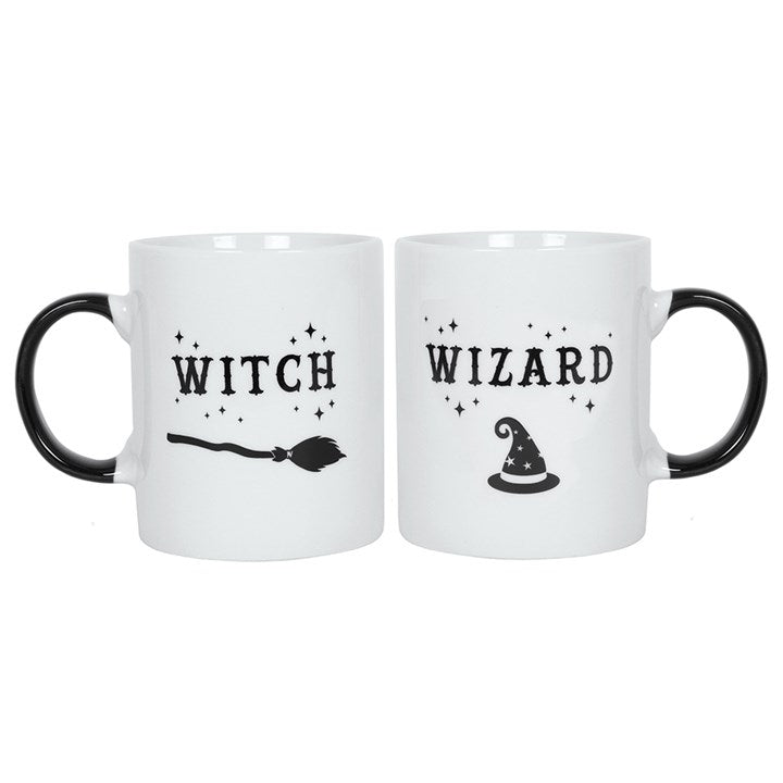 Witch and Wizard Mug Set - Scents & Gifts UK