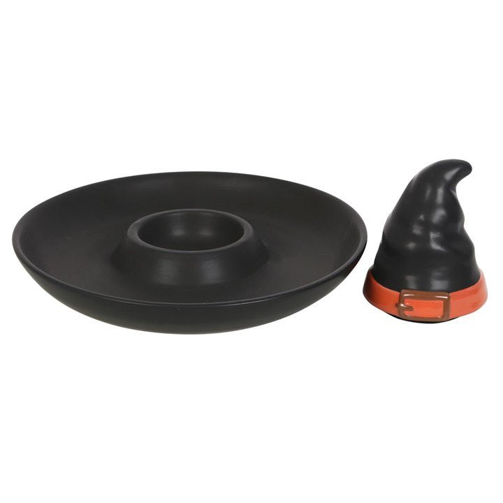 Witch Hat Chip & Dip Dish - Scents & Gifts UK