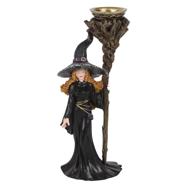 Witch with Staff Backflow Incense Burner - Scents & Gifts UK