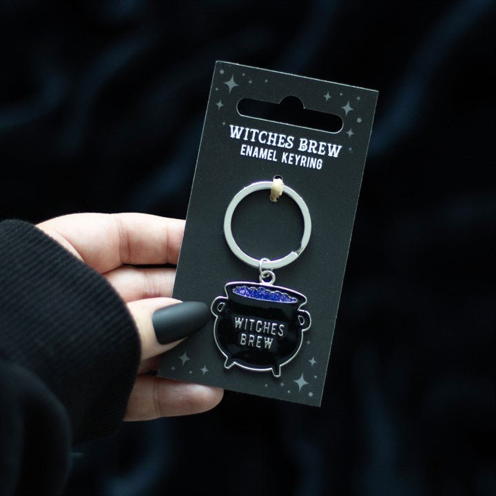 Witches Brew Cauldron Keyring - Scents & Gifts UK