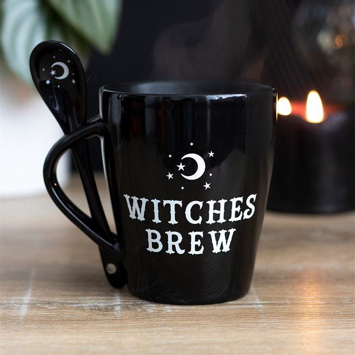 Witches Brew Mug and Spoon Set - Scents & Gifts UK