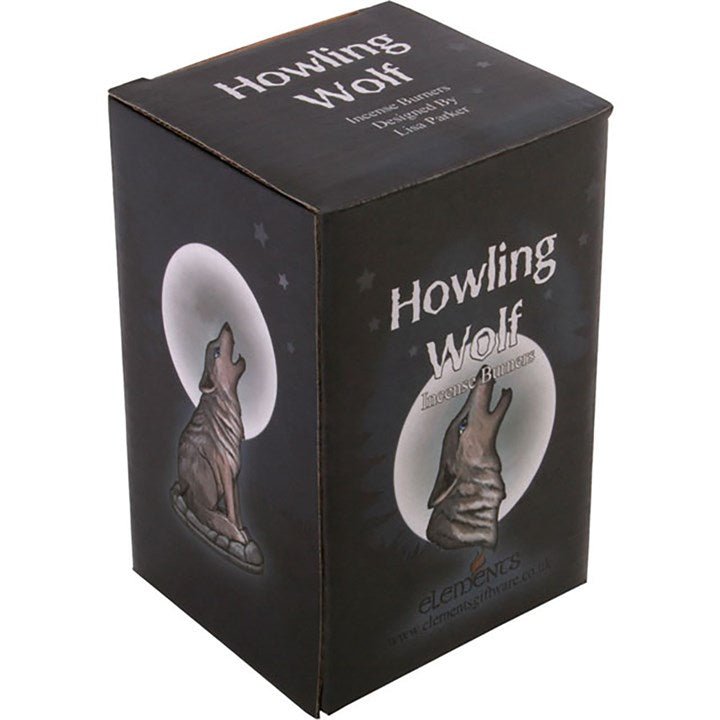 Wolf Incense Cone Holder by Lisa Parker - Scents & Gifts UK