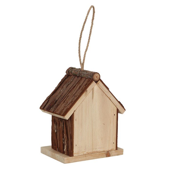Wood Bark Bird House - Scents & Gifts UK