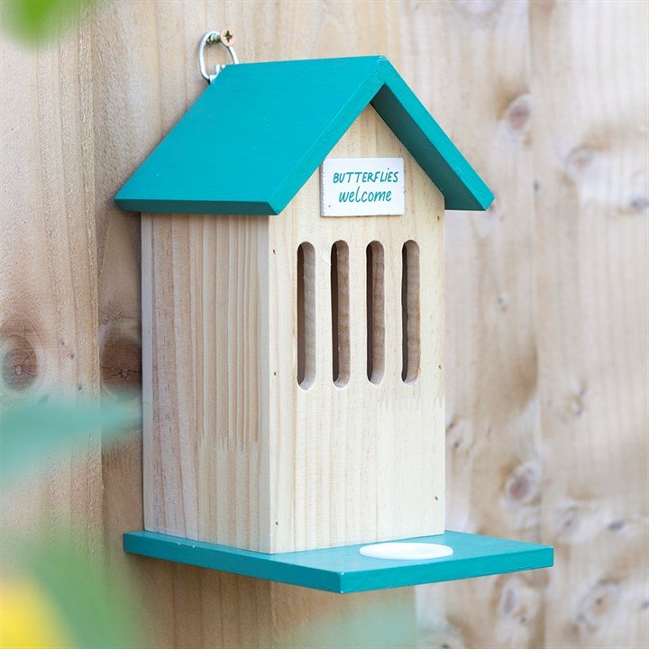 Wooden Butterfly House - Scents & Gifts UK