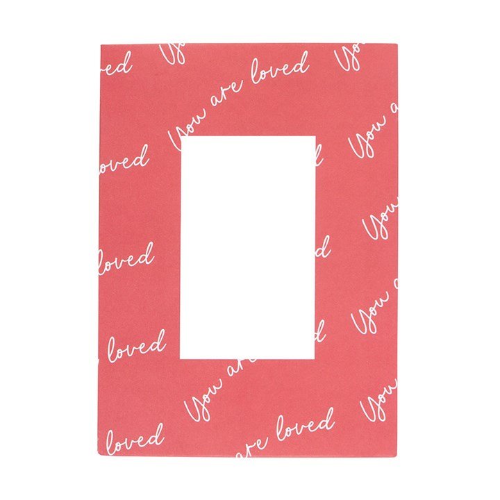 You Are Loved Heart Pendant Necklace Card - Scents & Gifts UK