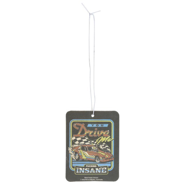 You Drive Me Insane Vanilla Air Freshener by Steven Rhodes - Scents & Gifts UK