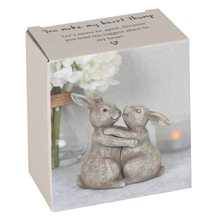 You Make My Heart Thump Bunny Ornament - Scents & Gifts UK