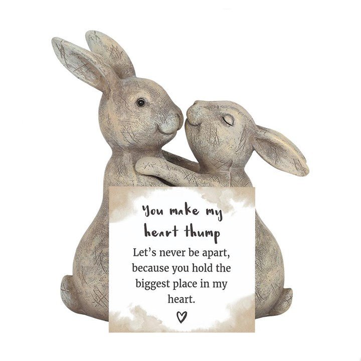 You Make My Heart Thump Bunny Ornament - Scents & Gifts UK