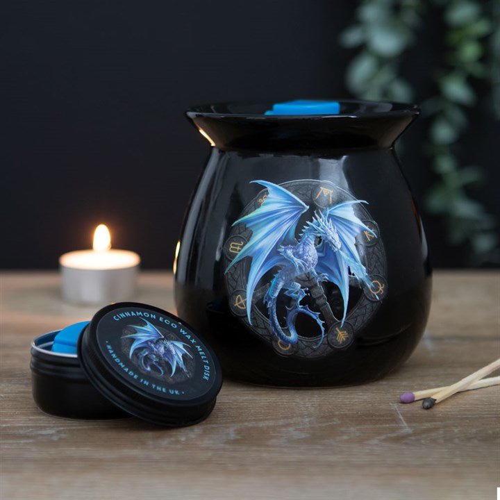 Yule Wax Melt Burner Gift Set by Anne Stokes - Scents & Gifts UK