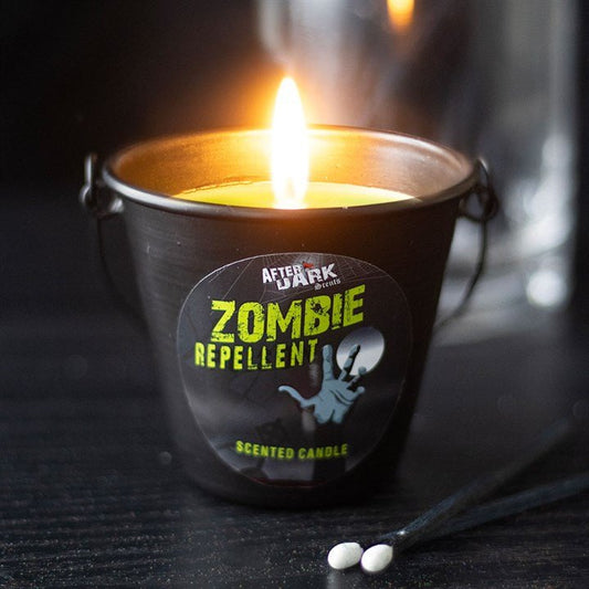 Zombie Repellent Candle Bucket - Scents & Gifts UK