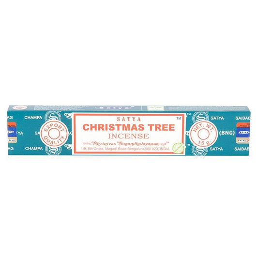 12 Packs of Christmas Tree Incense Sticks by Satya - Scents & Gifts UK
