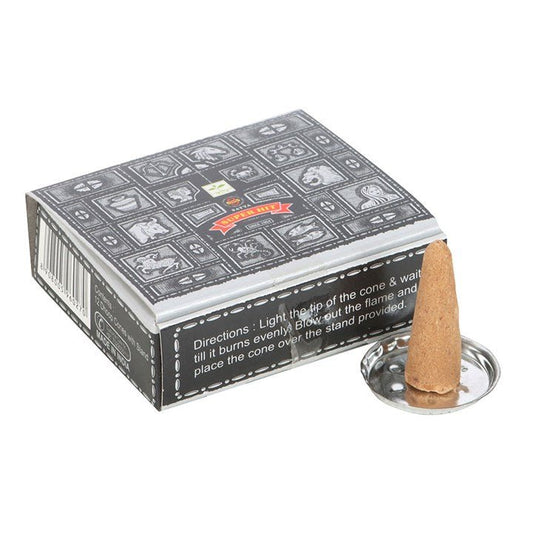 12 Packs of Super Hit Dhoop Cones by Satya - Scents & Gifts UK
