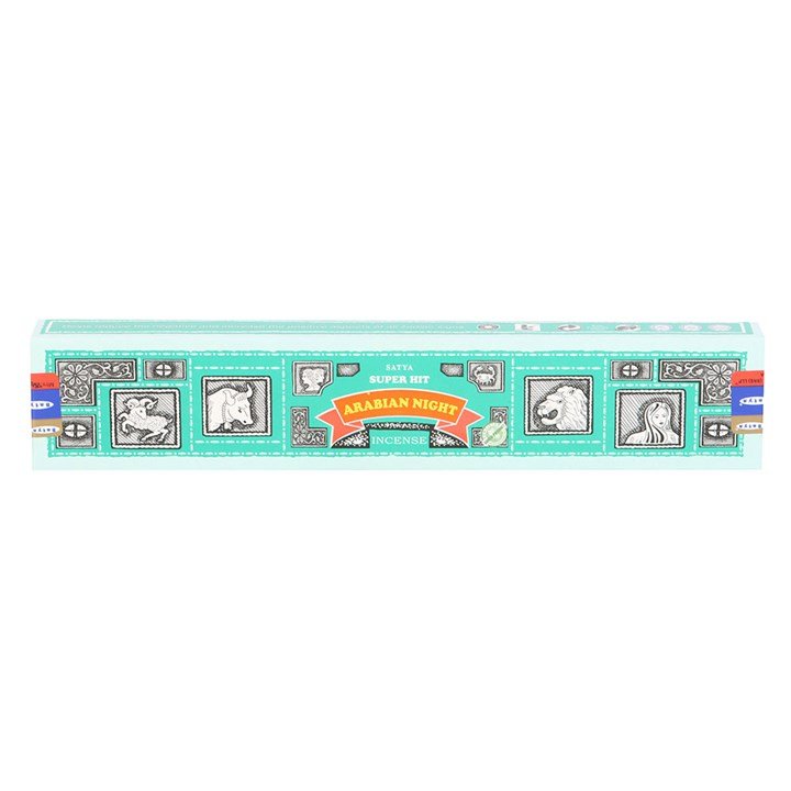 12 Packs of Superhit Arabian Night Incense Sticks by Satya - Scents & Gifts UK