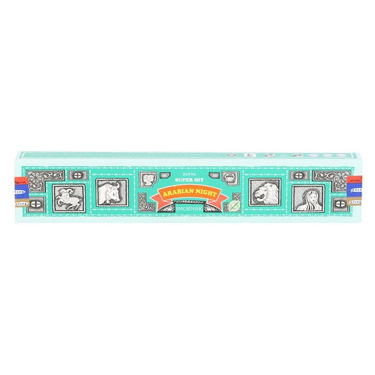 12 Packs of Superhit Arabian Night Incense Sticks by Satya - Scents & Gifts UK