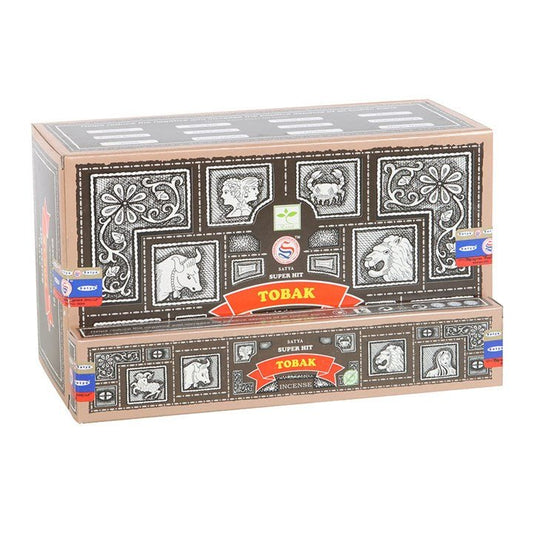 12 Packs of Superhit Tobak Incense Sticks by Satya - Scents & Gifts UK