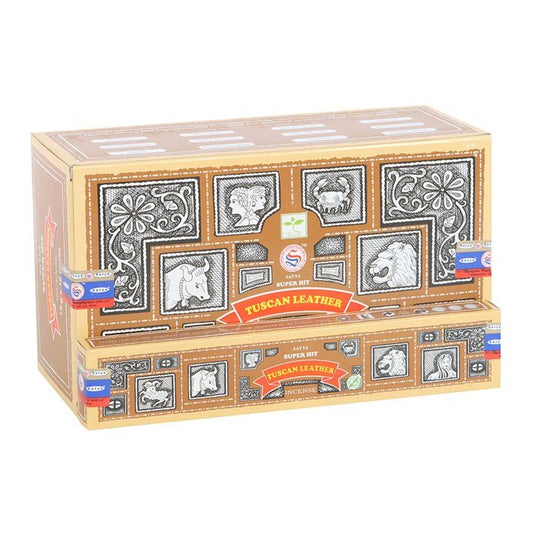 12 Packs of Superhit Tuscan Incense Sticks by Satya - Scents & Gifts UK
