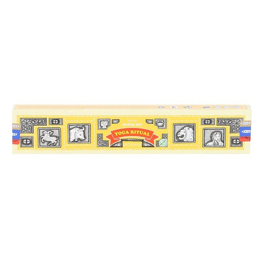 12 Packs of Superhit Yoga Ritual Incense Sticks by Satya - Scents & Gifts UK