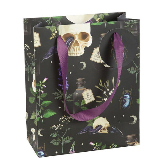 23cm Venom & Vines Print Gift Bag - Scents & Gifts UK