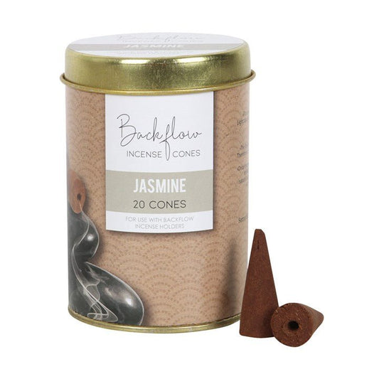 6 Tins of Elements Jasmine Jumbo Backflow Cones - Scents & Gifts UK