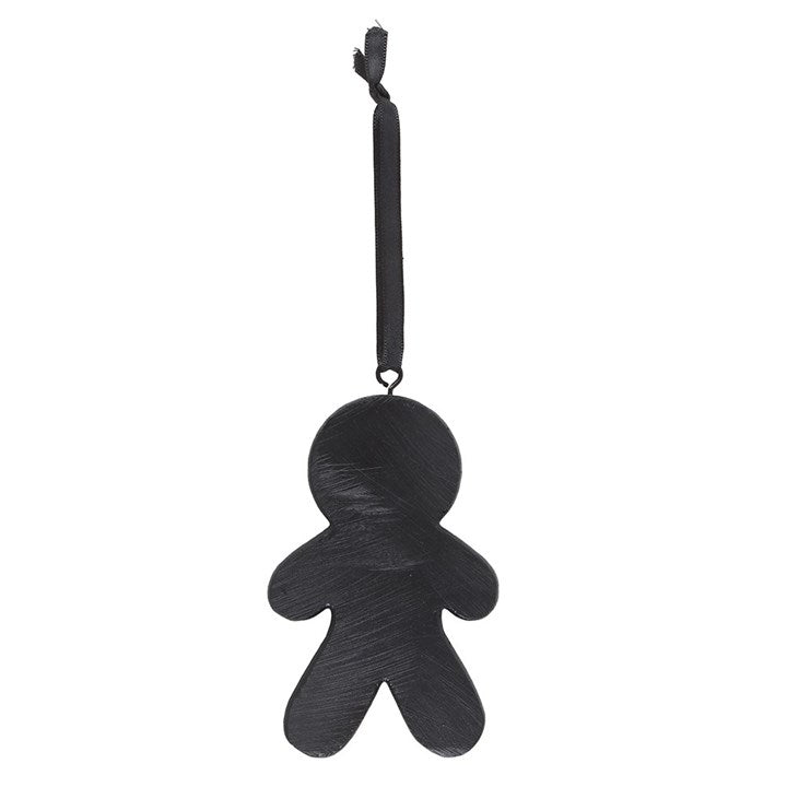Spooky Gingerbread Man Hanging Ornament