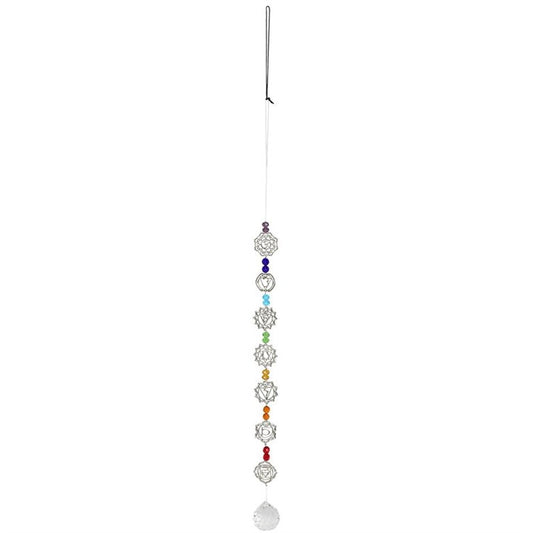 50cm Hanging Chakra Crystal