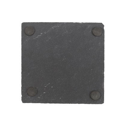 Set of 24 Slate Coasters for Him in Display