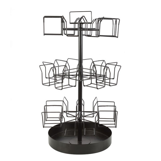 Black Metal Tabletop Spinner Display