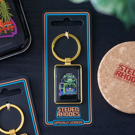 Anxiety Attack Keyring by Steven Rhodes - Scents & Gifts UK