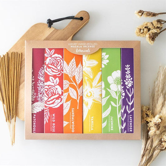 Aromatic Botanical Masala Incense Stick Variety Set - Scents & Gifts UK