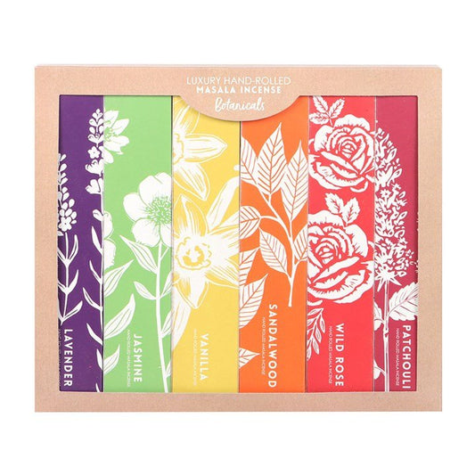 Aromatic Botanical Masala Incense Stick Variety Set - Scents & Gifts UK