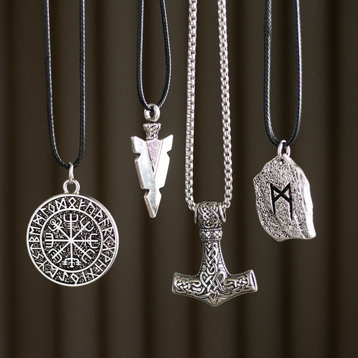 Arrowhead of Strength Viking Cord Necklace - Scents & Gifts UK