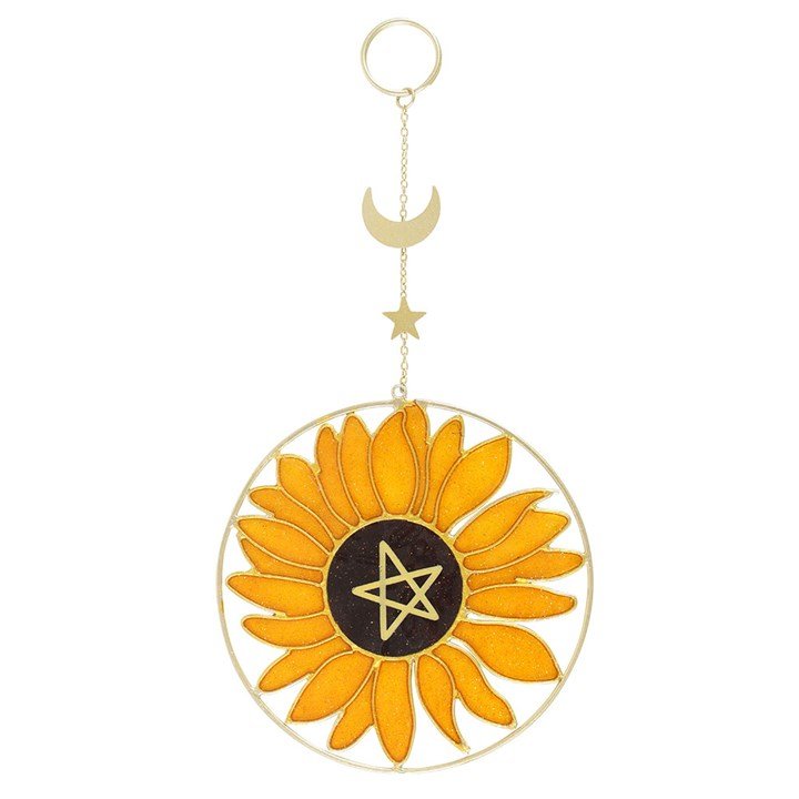 Bee Radiant Sunflower Suncatcher - Scents & Gifts UK