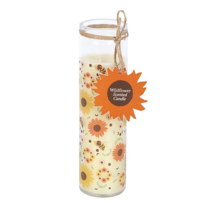 Bee Radiant Wildflower Tube Candle - Scents & Gifts UK