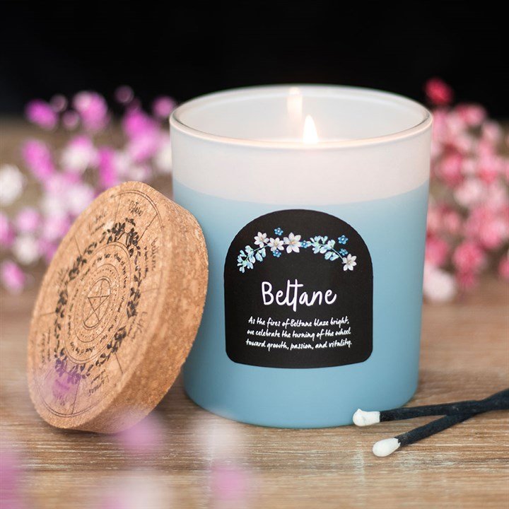 Beltane Orange Blossom Wheel of the Year Candle - Scents & Gifts UK