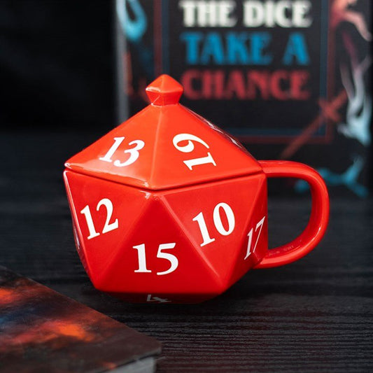 D20 Gaming Dice Shaped Mug - Scents & Gifts UK