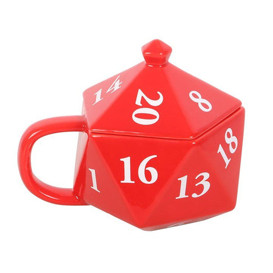 D20 Gaming Dice Shaped Mug - Scents & Gifts UK