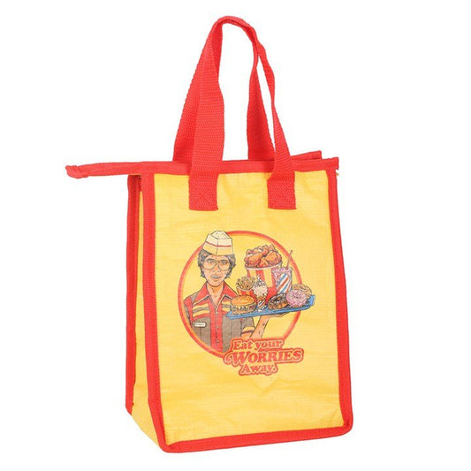 Eat Your Worries Lunch Bag by Steven Rhodes - Scents & Gifts UK