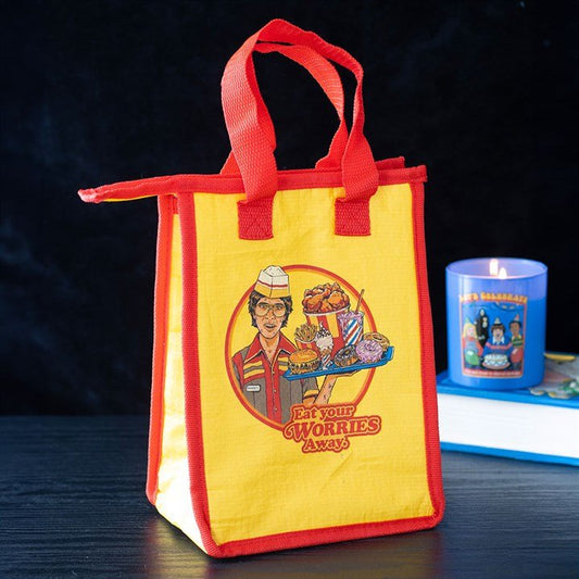 Eat Your Worries Lunch Bag by Steven Rhodes - Scents & Gifts UK