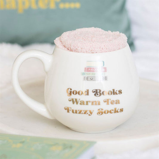 Good Books Mug and Socks Set - Scents & Gifts UK